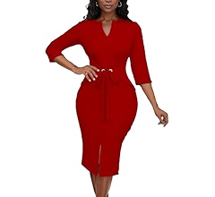 スーツ・フォーマル・ドレス Meandering waist tuck flare dress LE'RURE ドレス Meandering waist tuck flare dress : ZOZOTOWN